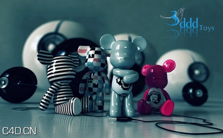40个卡通玩偶3D模型合集 3DDD – Toys highres models - C4D之家 - forum-201502-07-012600a11evveevv8eiv9r.jpg