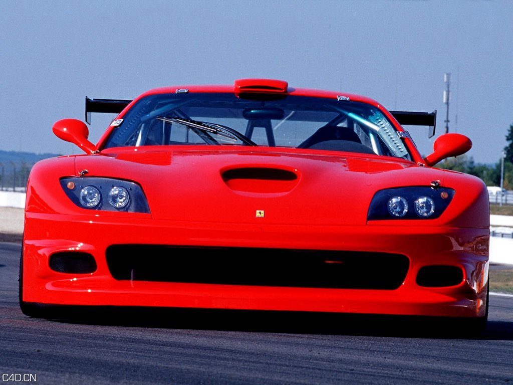 法拉利轿跑3D模型 Ferrari 575 GTC