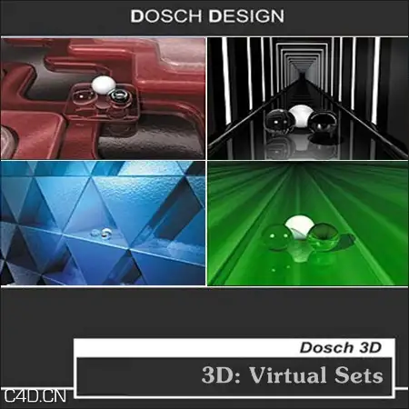 虚拟环境场景3D模型 DOSCH DESIGN _ 3D: Virtual Sets