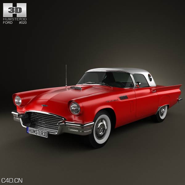 福特雷鸟汽车3D模型 Ford Thunderbird 1957 - C4D之家 - forum-201502-14-111141b5qtou2z99yuymy2.jpg