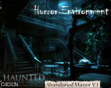 Unity3d废弃庄园3D模型 HE – Abandoned Manor MegaPack v.1