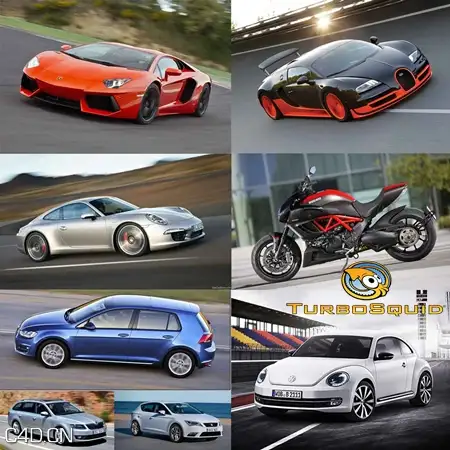 豪华汽车、摩托车3D模型合集 Turbosquid – Random Cars - C4D之家 - forum-201502-06-013334hm7mzmdh69mkc97o.jpg
