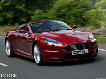 阿斯顿马丁汽车3D模型 Aston Martin _ Car Collection