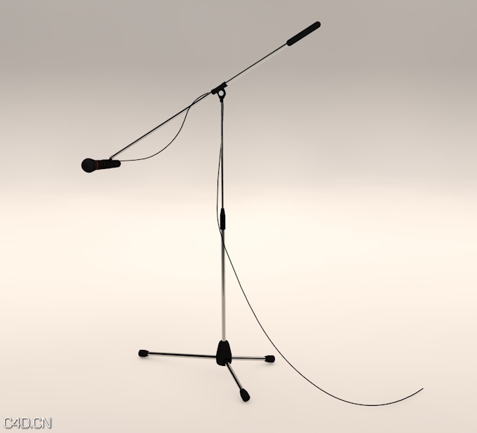 麦克风架C4D模型 Microphone with stand - C4D之家 - forum-201502-10-111719bnnk0055pzm8bbht.jpg