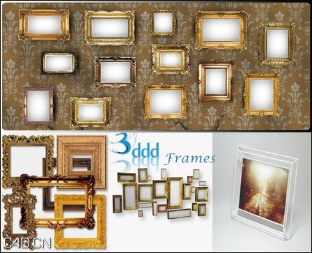 79个高精度相框3D模型合集 Highly Detaild Photo Frames - C4D之家 - forum-201502-07-020250gi9hdsceehpezk4c.jpg