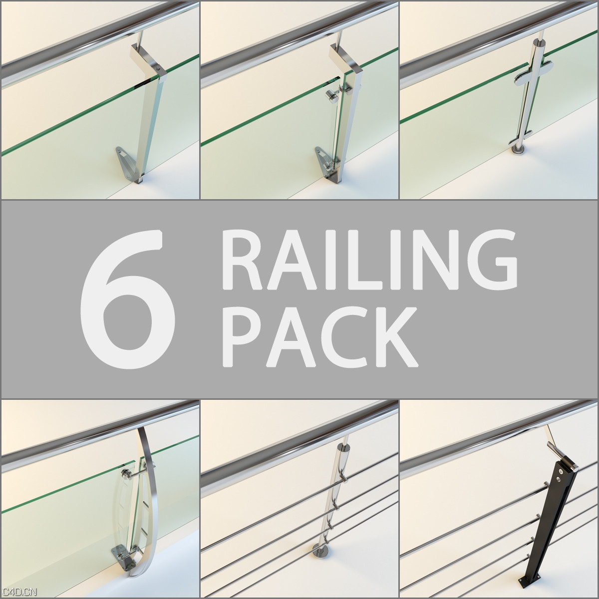 6个高精度玻璃护栏3D模型 Turbosquid – Railing Pack - C4D之家 - forum-201503-16-140501kd68oudd8fggf33x.jpg