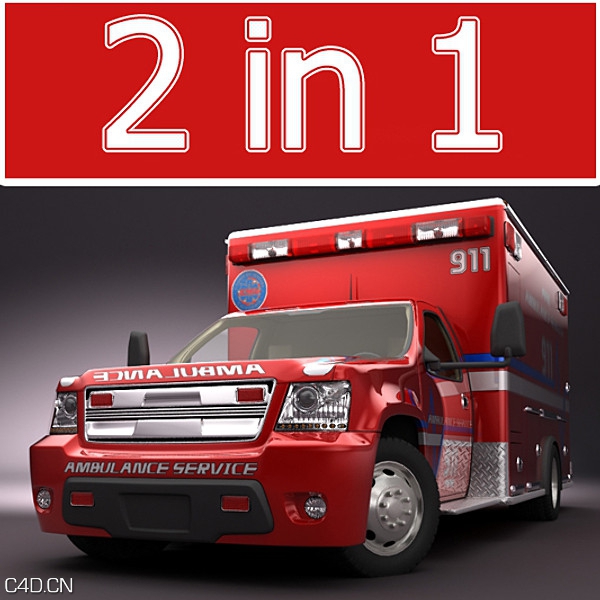 救护车3D模型 Turbosquid 3D Model: Emergency Ambulance Truck 2in1 - C4D之家 - forum-201503-16-162657y7uwt4a6zwtu1u3m.jpg
