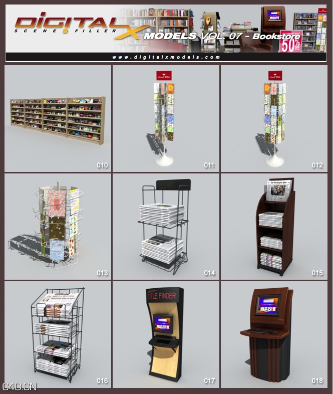 高精度书店3D模型 Digitalxmodels Vol 07 Bookstore - C4D之家 - forum-201503-16-120942c66h6bva3464563t.jpg
