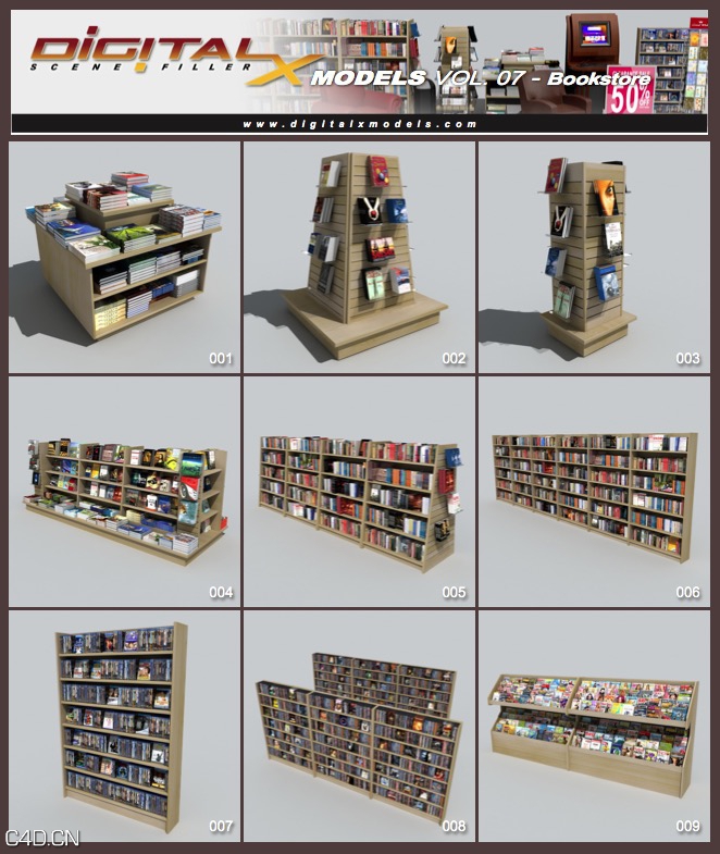 高精度书店3D模型 Digitalxmodels Vol 07 Bookstore - C4D之家 - forum-201503-16-120942rbfzioom2blo3hki.jpg
