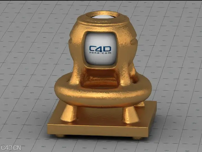 Vary fo C4D 黄金材质 FOGLIA ORO