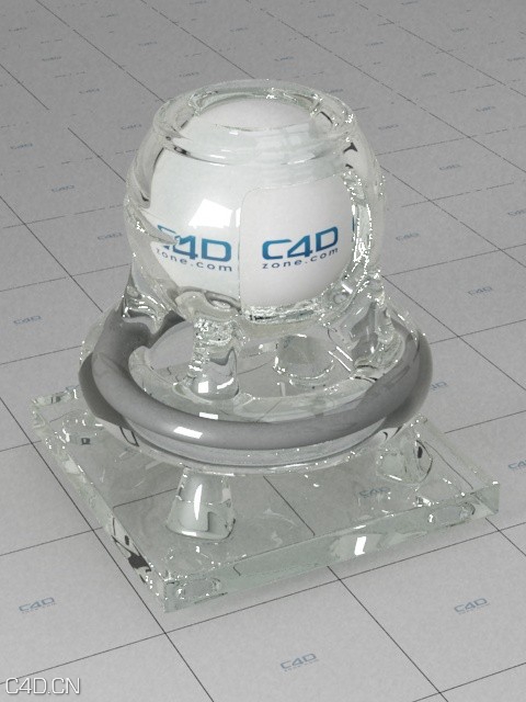 Vray for C4D 玻璃材质 vetro