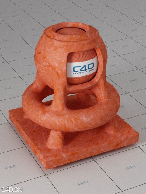c4d for vray 桔红色石材材质 spatolato - C4D之家 - spatolato.jpg
