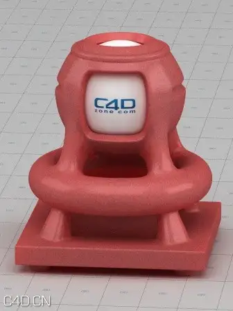 c4d for vray红色砖材质（磨砂）gomma - C4D之家 - gomma.jpg