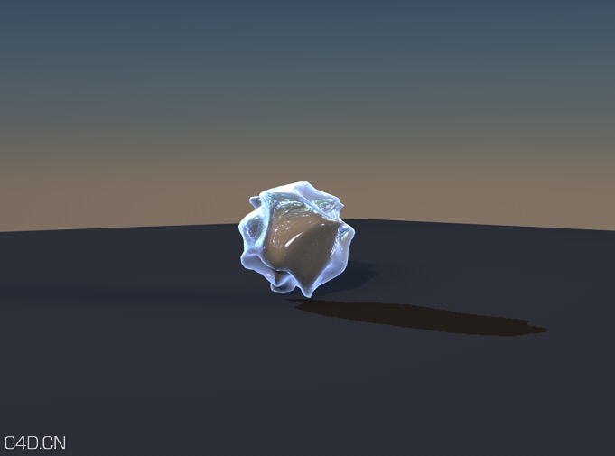 C4D液态物体变形动画工程 Liquid selfwalker (C4D Studio only)