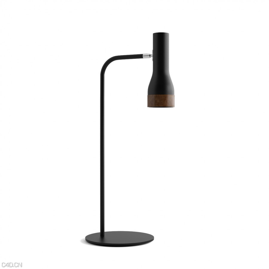 黑色复古落地灯C4D模型 Talk Lamp by Orsjo - C4D之家 - talk-lamp-by-orsjo-900x900.jpg