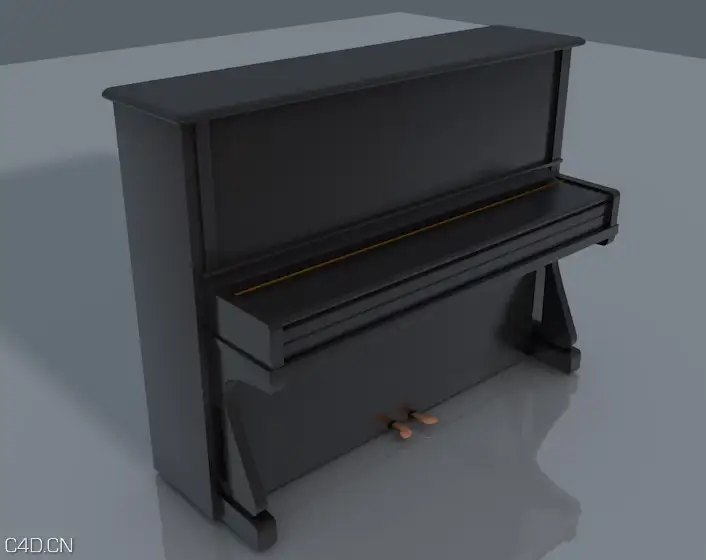 教学钢琴C4D模型 Piano - C4D之家 - cinema4d_ 2015-10-25 23.19.55.jpg