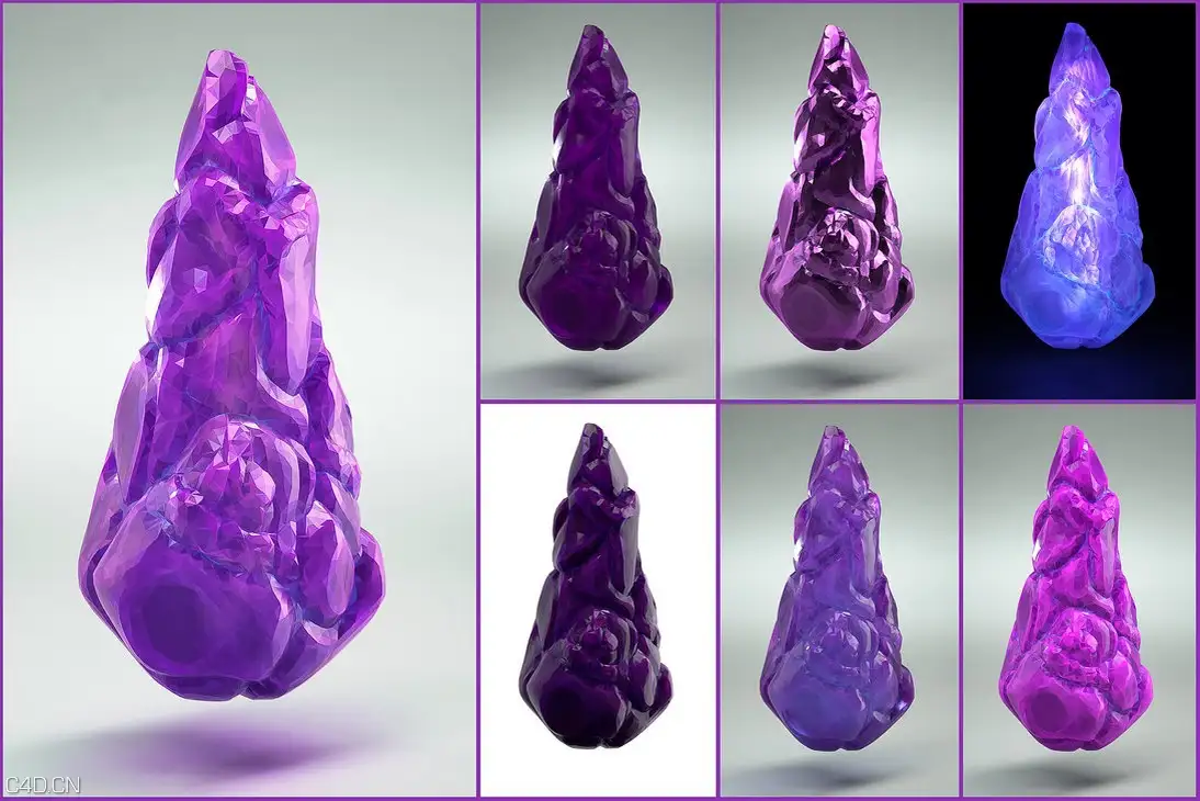梦幻水晶石C4D模型 Fantasy Crystal - C4D之家 - cinema4d_ 2015-10-26 00.53.54.jpg