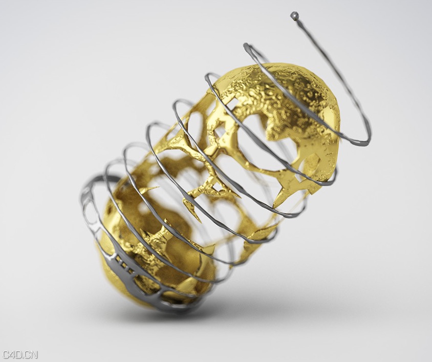 C4D X-Particles腐蚀液态黄金LOGO动画工程（C4D for vray） - C4D之家 - cinema4d_ 2015-11-01 18.29.29.jpg