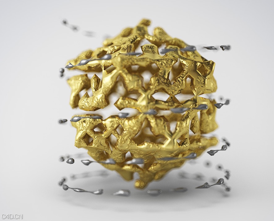 C4D X-Particles腐蚀液态黄金LOGO动画工程（C4D for vray） - C4D之家 - cinema4d_ 2015-11-01 18.29.41.jpg