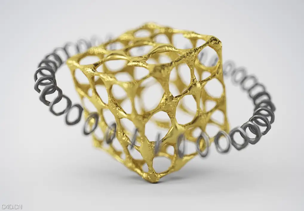 C4D X-Particles腐蚀液态黄金LOGO动画工程（C4D for vray） - C4D之家 - cinema4d_ 2015-11-01 18.30.49.jpg