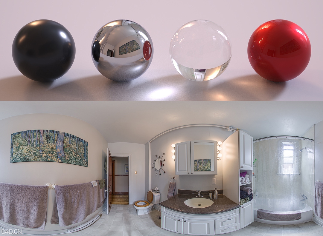六幅高清室内环境HDR贴图 Indoor environment - C4D之家 - canada_montreal_home_pierre_bathroom.jpg