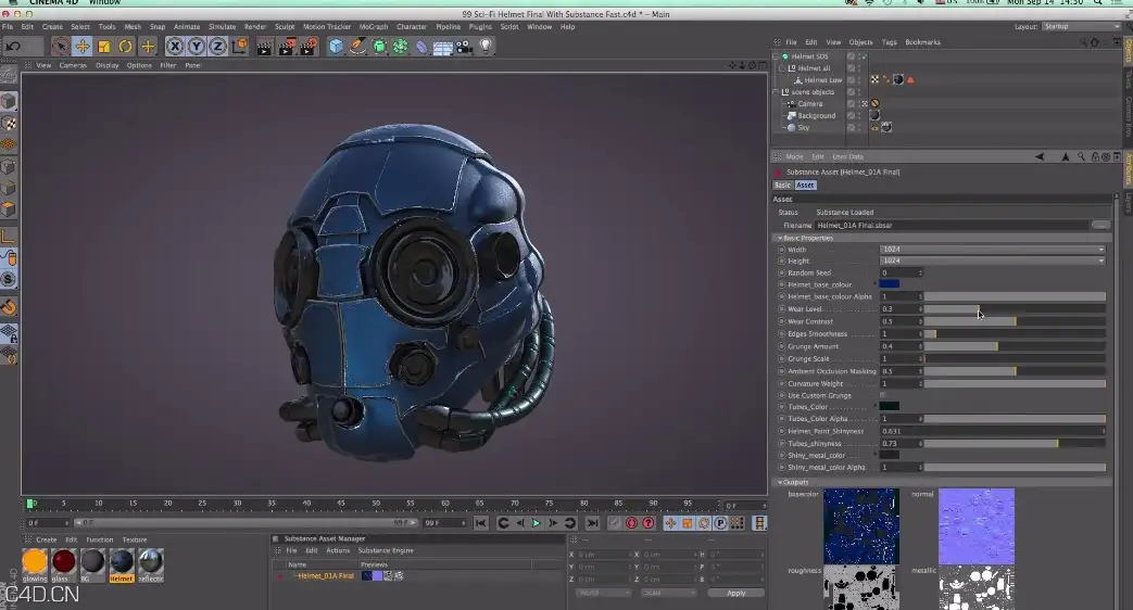 MAXON at IBC 2015：Creating Textures in Substance Designer Athanasios Pozantzis - C4D之家 - cinema4d_ 2015-11-02 10.59.19.jpg