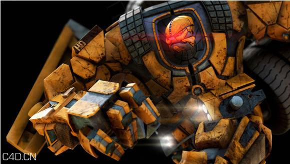 变形金刚从概念设计到后期合成 - C4D之家 - 05 Transforming Robot Production Pipeline Volume 5: Robot Texturing 