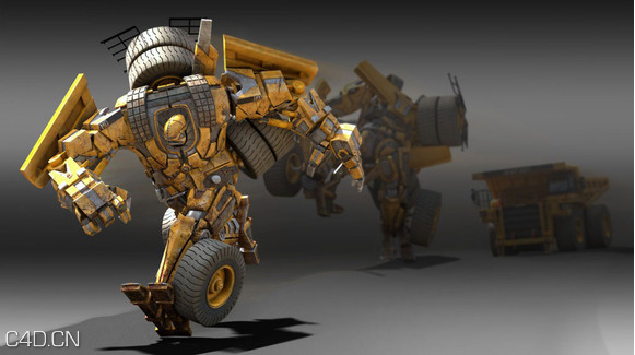 变形金刚从概念设计到后期合成 - C4D之家 - 08 Transforming Robot Production Pipeline Volume 8: Animation 