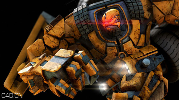 变形金刚从概念设计到后期合成 - C4D之家 - 09 Transforming Robot Production Pipeline Volume 9: Lighting and Rendering 