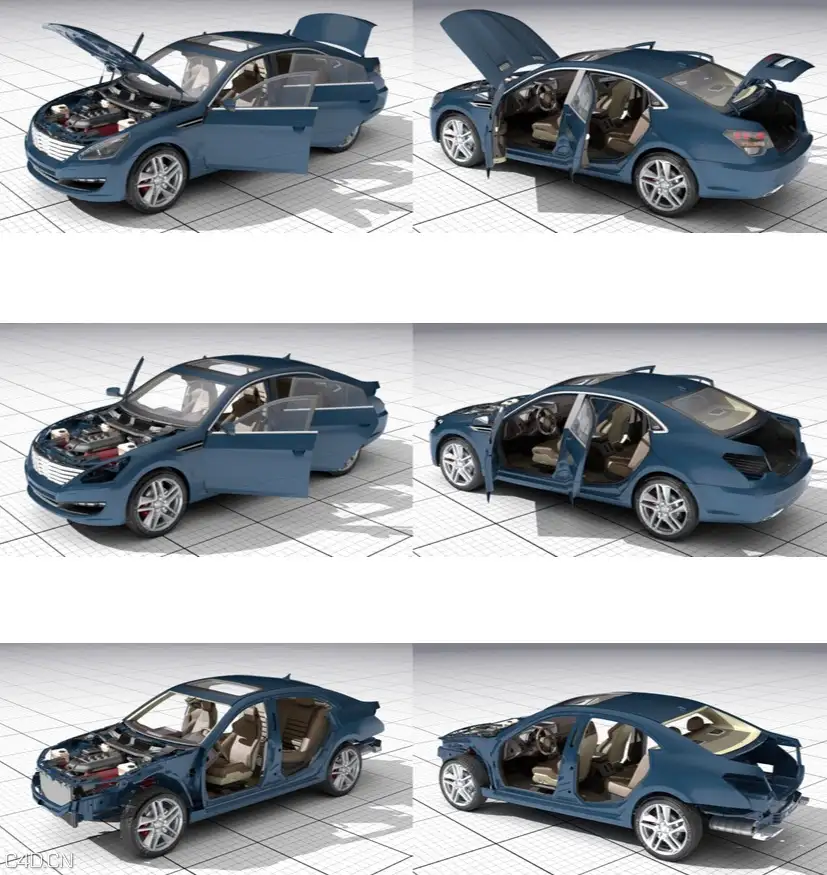 汽车开关门详细拆解动画3D模型 Dosch 3D: Car Details 2015 - C4D之家 - cinema4d_ 2015-11-07 00.36.50.jpg