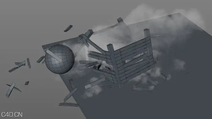 C4D使用XP粒子和TFD模拟圆球杂碎木箱的仿真效果教程 - C4D之家 - Cinema-4D-X-Particles-and-TurbulenceFD-for-Dynamic-Simulations-Tutorial.jpg