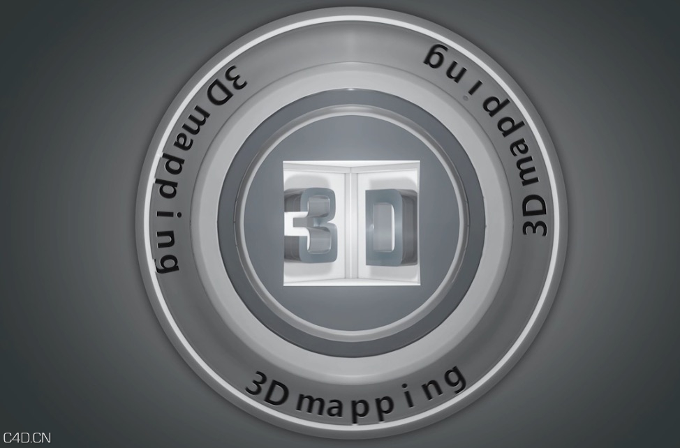 C4D齿轮LOGO投影动画工程文件