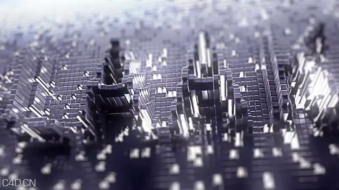 C4D使用黑色和白色来驱动的动画教程(含C4D工程)
