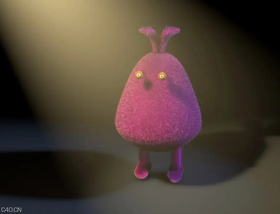 C4D制作一个可爱的毛绒公仔形象教程 Cinema 4D Tutorial - Modellieren - C4D之家 - cinema4d_ 2015-11-18 23.42.47.jpg
