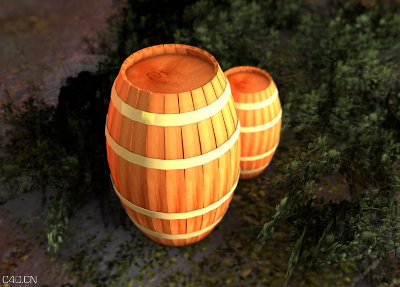木桶C4D模型 Cask - C4D之家 - cinema4d_ 2015-11-19 23.08.22.jpg
