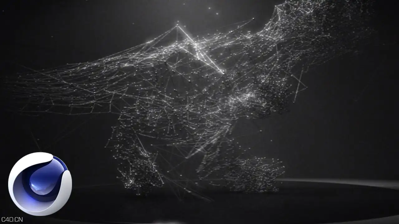C4D制作一个恐龙粒子网格视频教程 - C4D之家 - maxresdefault.jpg
