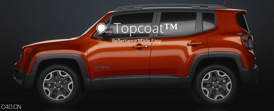 灰猩猩真实反射材质C4D插件(含使用教程) GreyscaleGorilla Topcoat v1.0