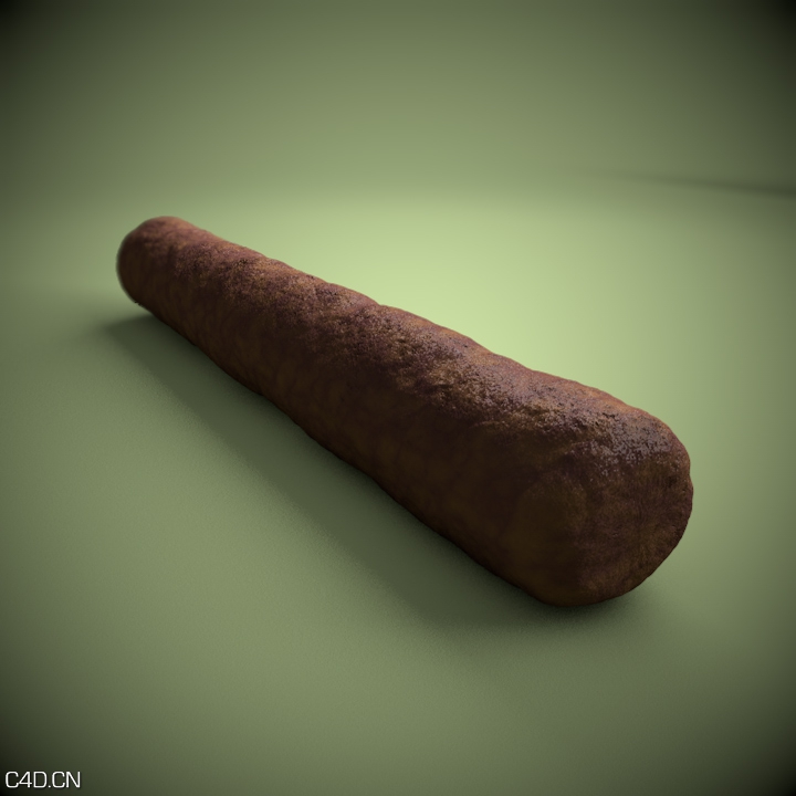 食品材质：肉肠C4D材质 Frikandel Shader - C4D之家 - Frikandel.jpg