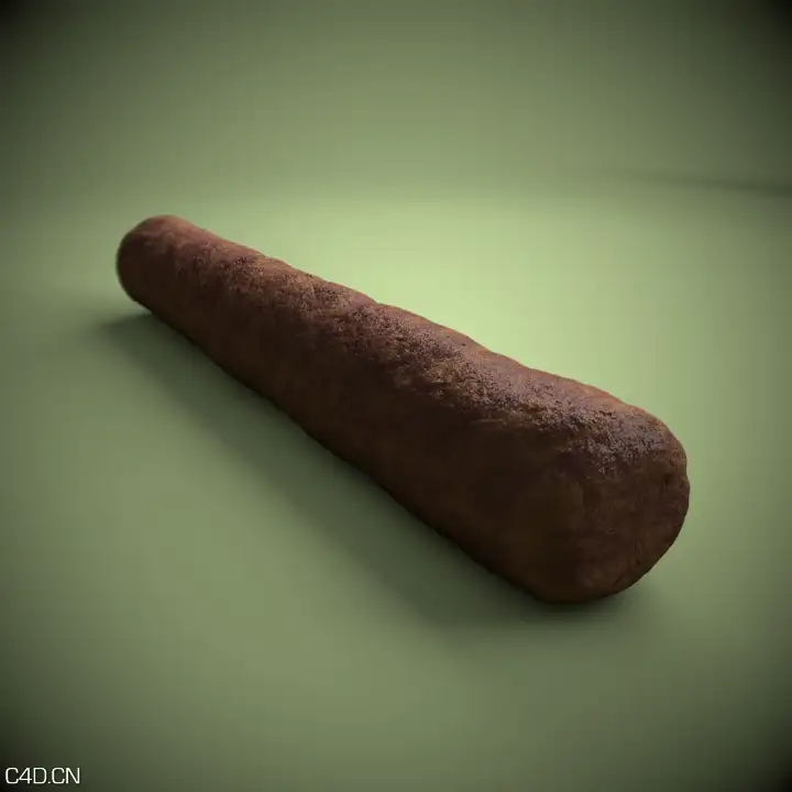 食品材质：肉肠C4D材质 Frikandel Shader - C4D之家 - Frikandel.jpg