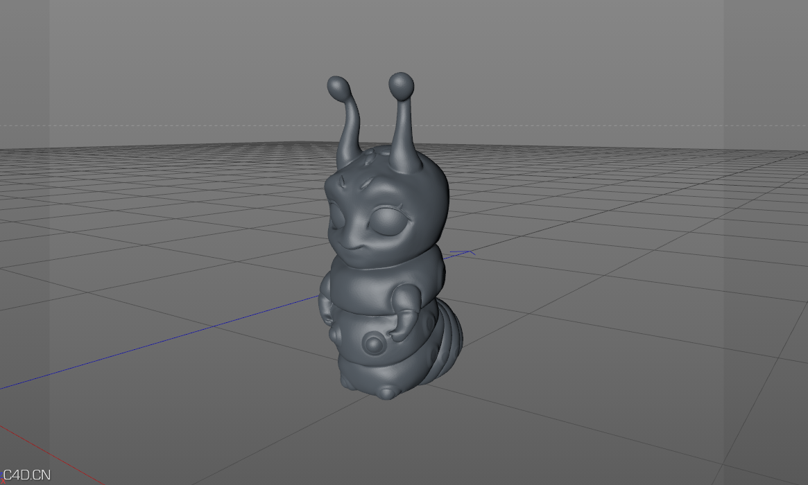 电视剧花千骨《糖宝》高精度C4D模型和3D打印机文件