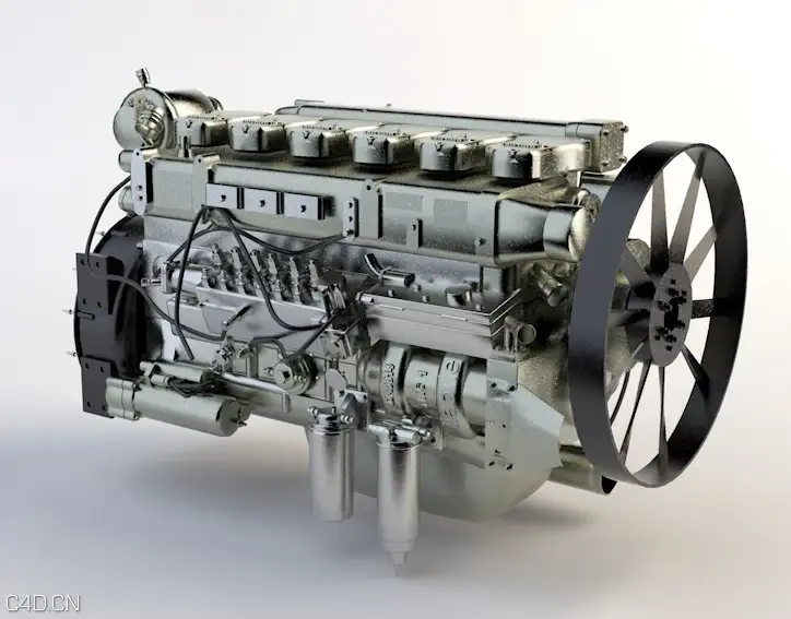 高精度EGR发动机C4D模型 Engine - C4D之家 - cinema4d_ 2015-11-27 01.28.53.jpg
