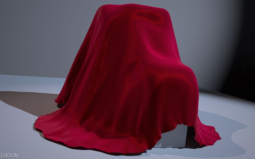 丝绸布C4D模型（c4d for vray）Silk cloth - C4D之家 - 丝绸.jpg