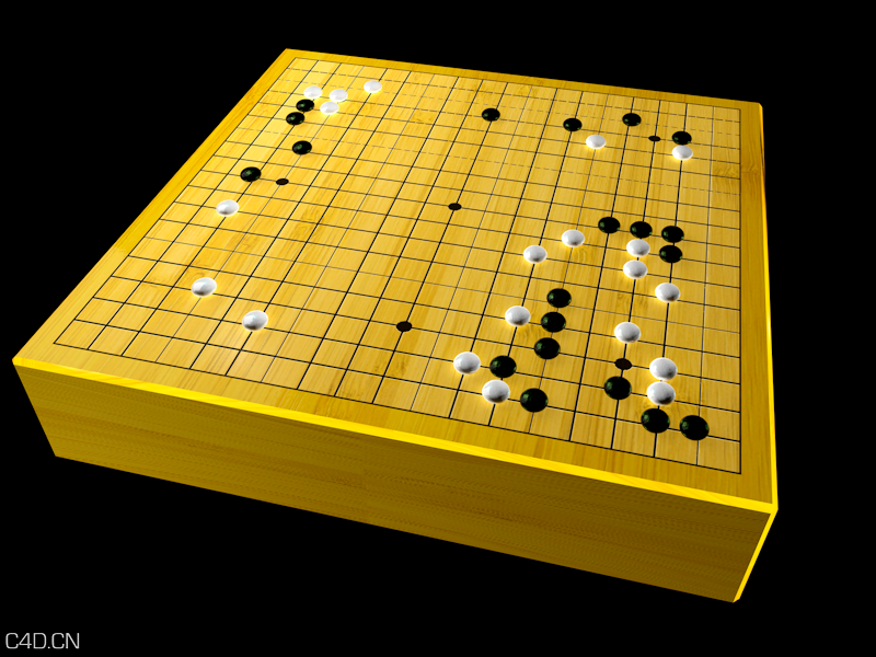 来来来，下围棋啊哈哈 - C4D之家 - 围棋2.png