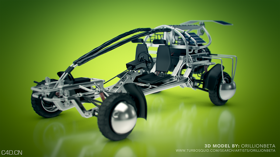 C4D灯光环境预设升级1.4 Studio Box version 1.4 update is out! - C4D之家 - vehicle.png