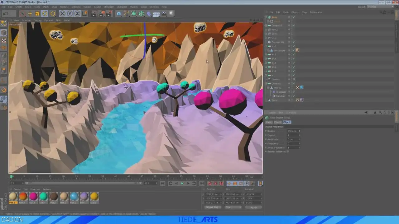 C4D+PS低面小岛云雾教程 - C4D之家 - 暴风截图201512721347629.jpg