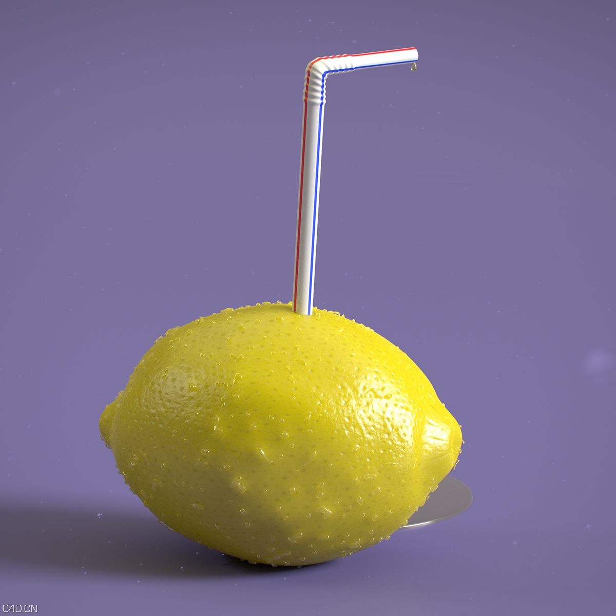 C4D水果渲染作品 Fruit of the Month Club - C4D之家 - b8bdaa31017591.563ced30a9d87.jpg