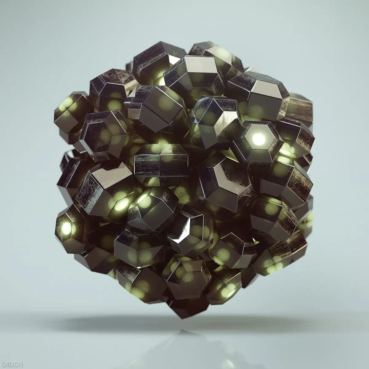 一组C4D的粒子惊人大作（之二）：Progress Before Perfection - Day 301-330 - C4D之家 - 15f75e22643327.563160f7624e6.jpg