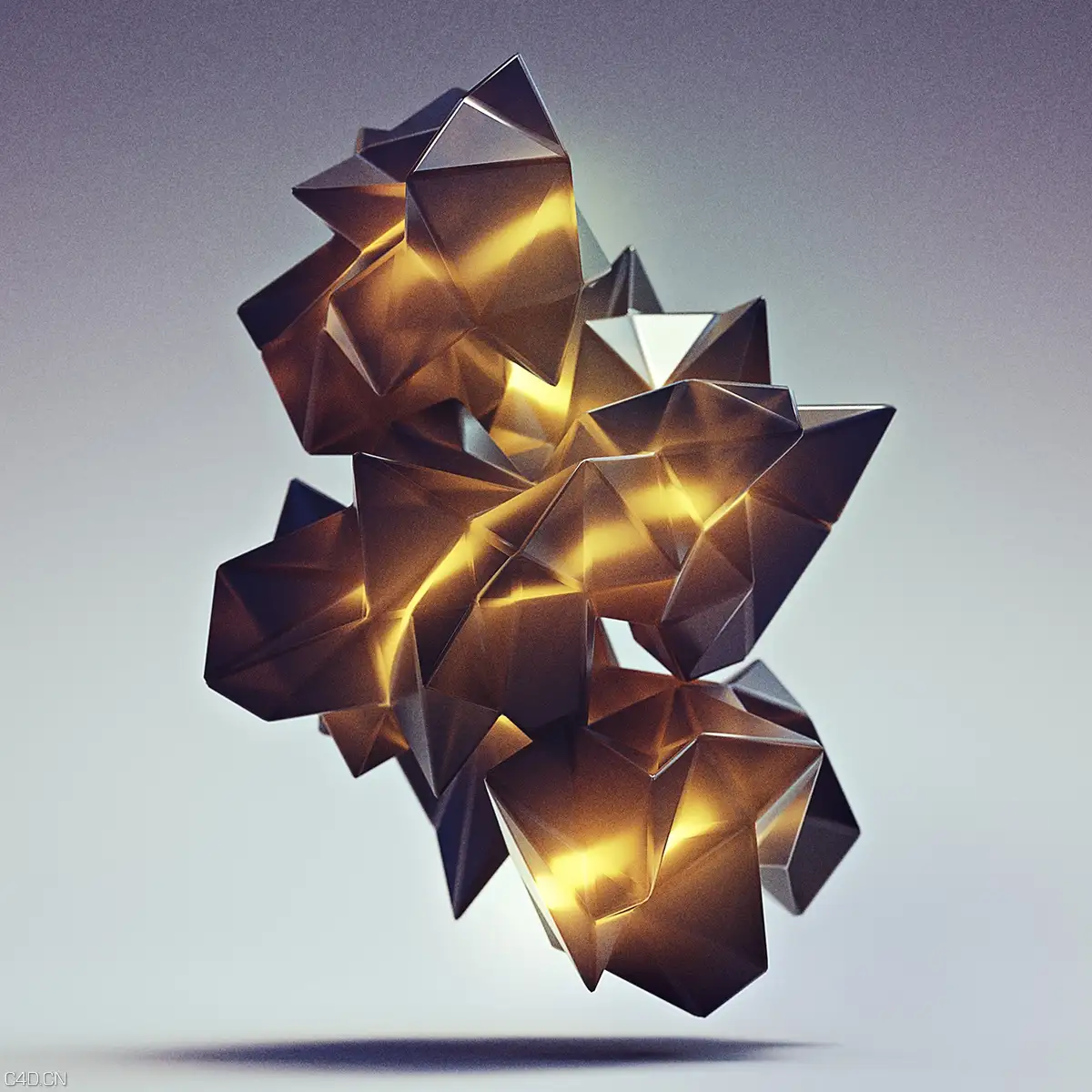一组C4D的粒子惊人大作（之三）：Progress Before Perfection - Day 301-330 - C4D之家 - 78487d22643327.563160f775b56.jpg