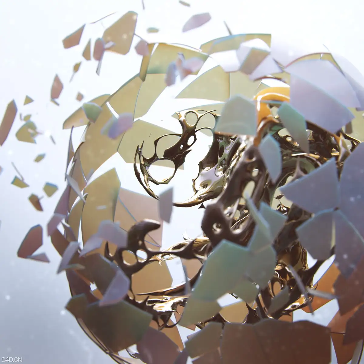 C4D精彩大作之二：Progress Before Perfection - September 2015 - C4D之家 - 709b4529974785.560cf260433fa.jpg