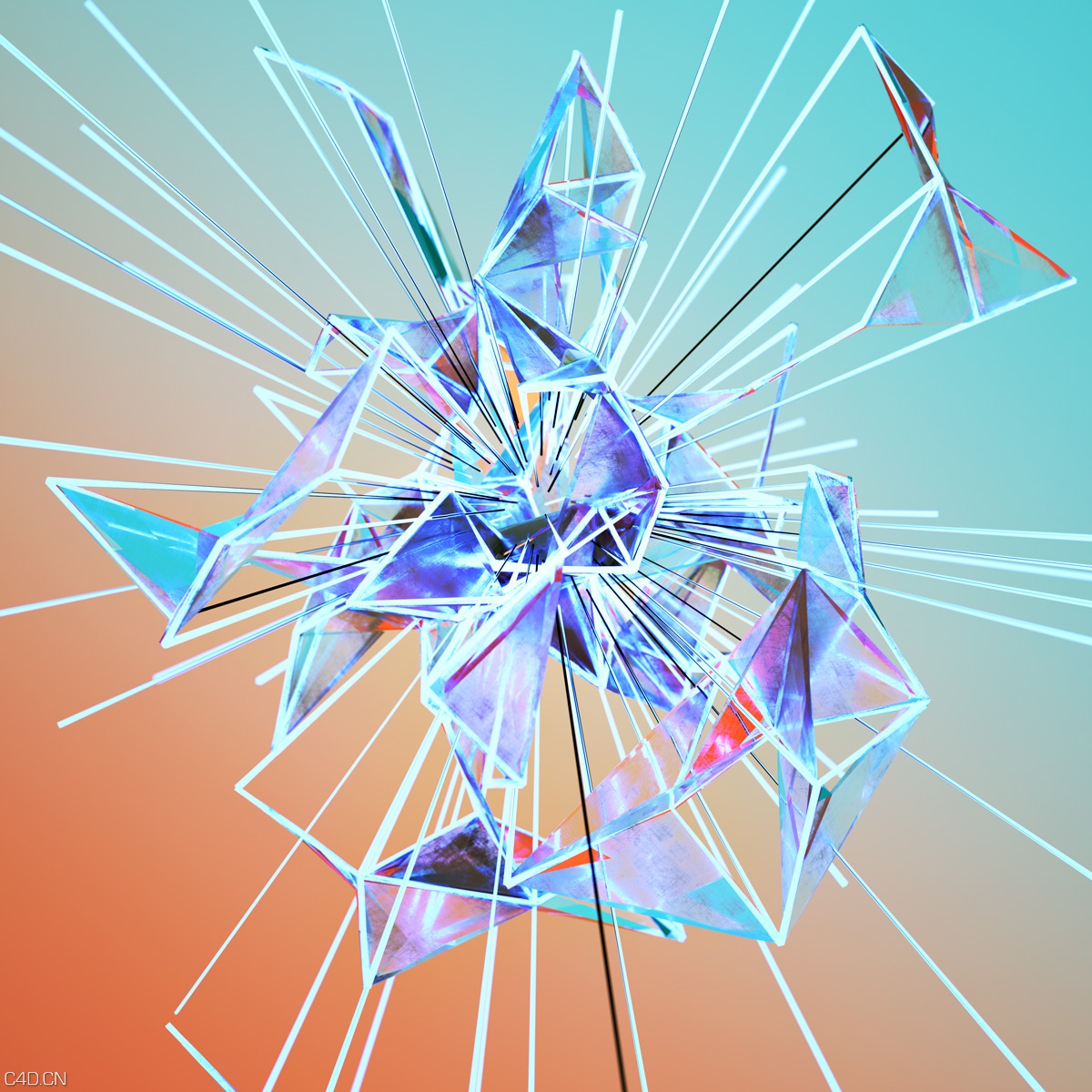 让人惊叹的C4D创意作品（第三弹）：Progress Before Perfection - July 2015 - C4D之家 - ede48f28344911.5637372ea4213.jpg